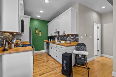 Kitchen — West End Whimsy vacation rental in St. Louis.