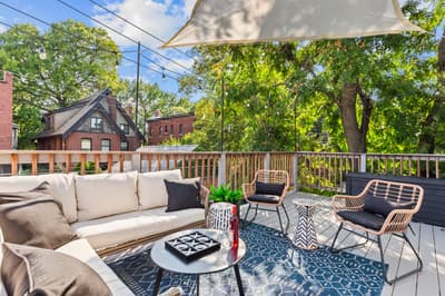 Master Bedroom — West End Whimsy vacation rental in St. Louis.