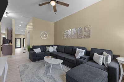 Dining Area — Red Brick Hideaway vacation rental in St. Louis.